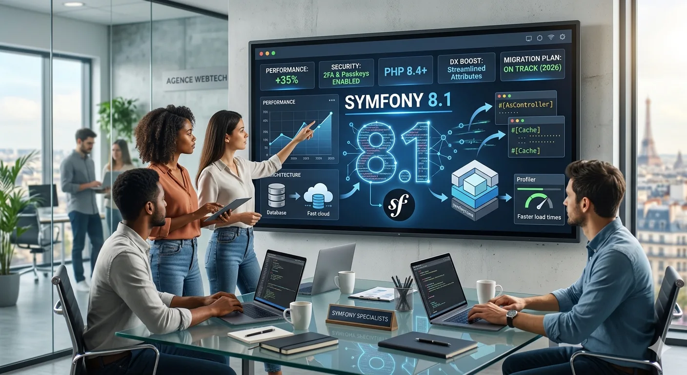 Symfony 8.1 : Révolutionner la performance et l&rsquo;expérience développeur de vos projets web